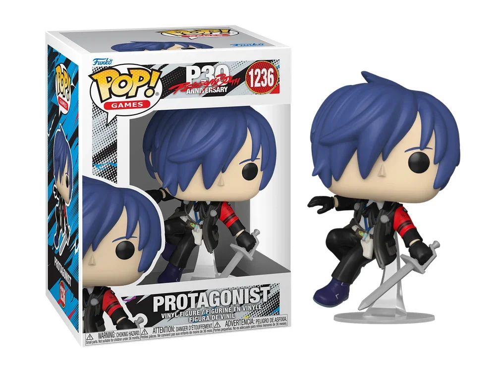Persona 3 POP! Games Vinyl Figure Male Protagonist (Makoto) 9 cm